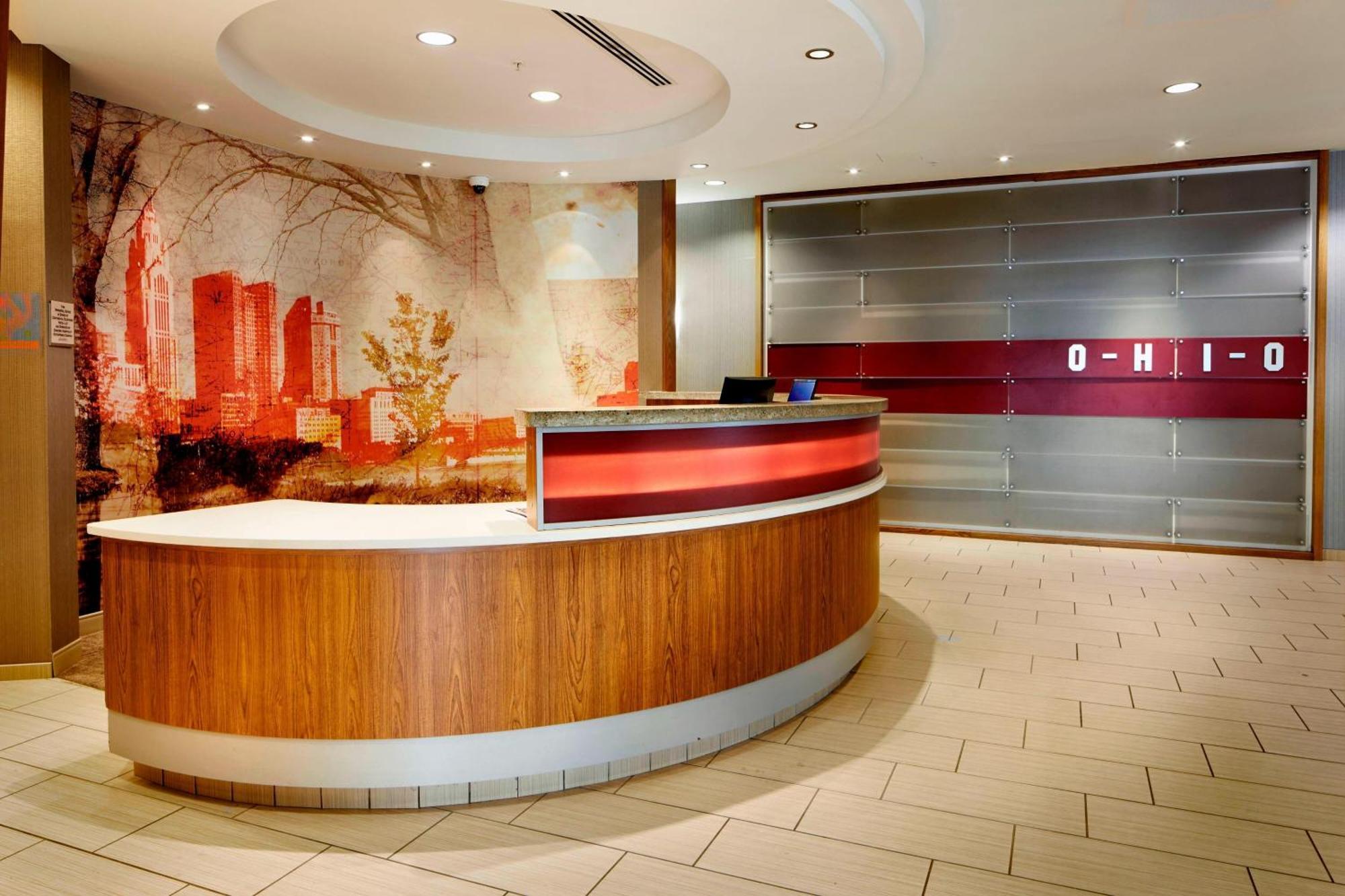 Springhill Suites By Marriott Columbus Osu Buitenkant foto